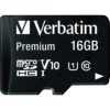 Verbatim microSDHC Card 16GB Class 10