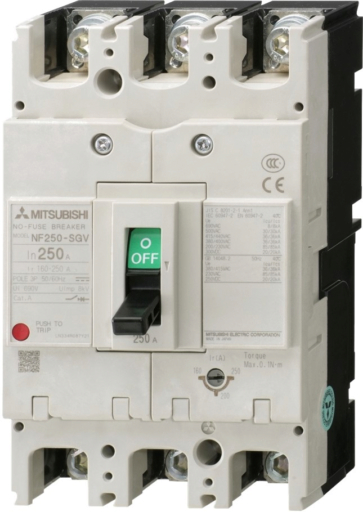 NF250-SEV 3P 125-250A | Moulded-Case Circuit Breaker | MCCB | LVS