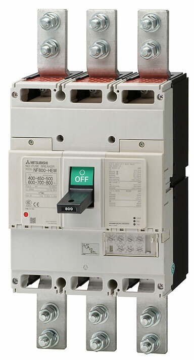 NF800-HEW 3P 800A | Moulded-Case Circuit Breaker | MCCB | LVS | Catalogue |  Mitsubishi Electric Europe e-shop