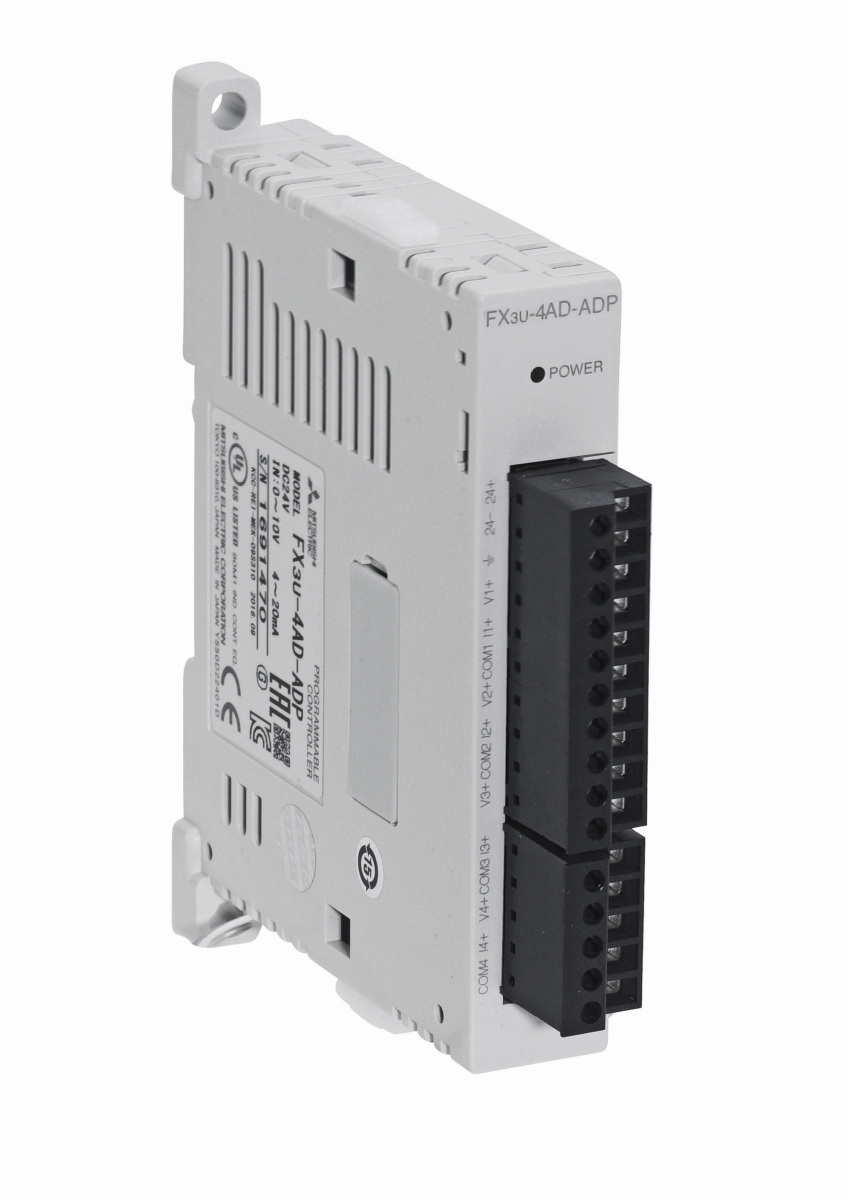 FX3U-4AD-ADP | Analogue I/O Module | PLC Compact | PLC | Catalogue 