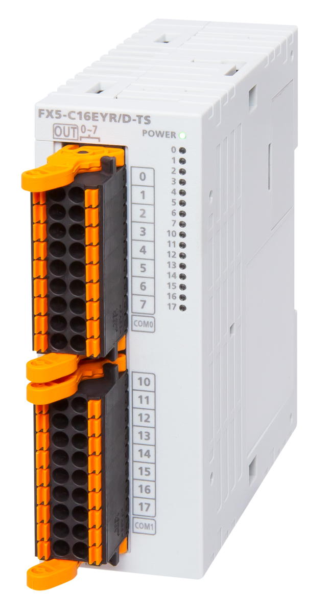 FX5-C16EYR/D-TS | Digital I/O Module | PLC Compact | PLC 