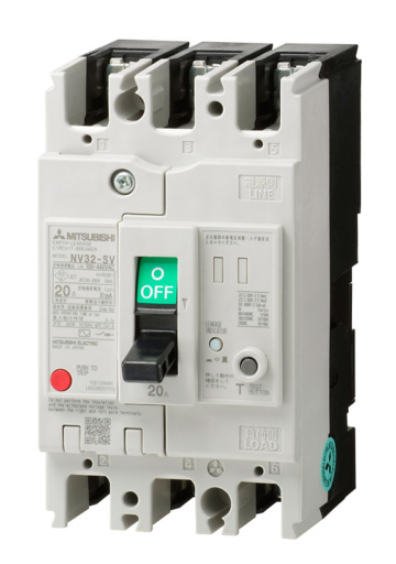 NV32-SV 3P 32A 100-440V 1.2.500MA CE | Earth Leakage Circuit