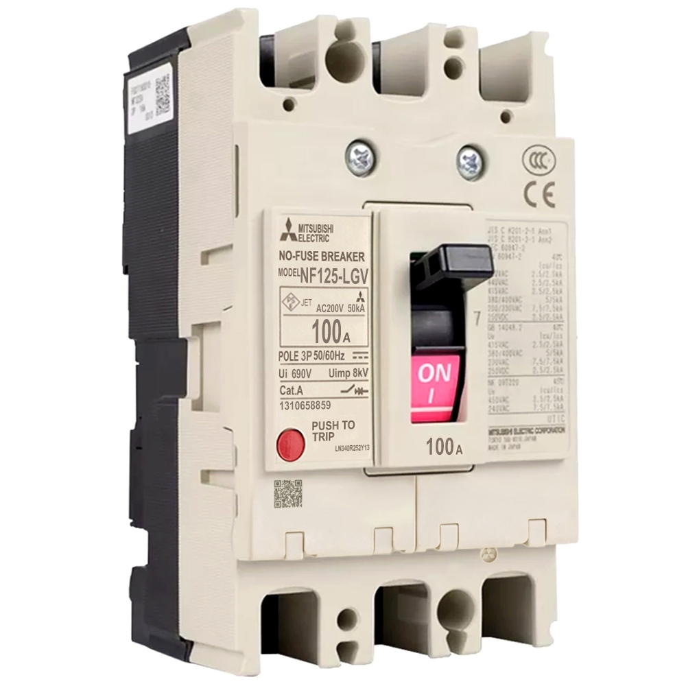 NF125-LGV 3P 35-50A | Moulded-Case Circuit Breaker | MCCB | LVS 